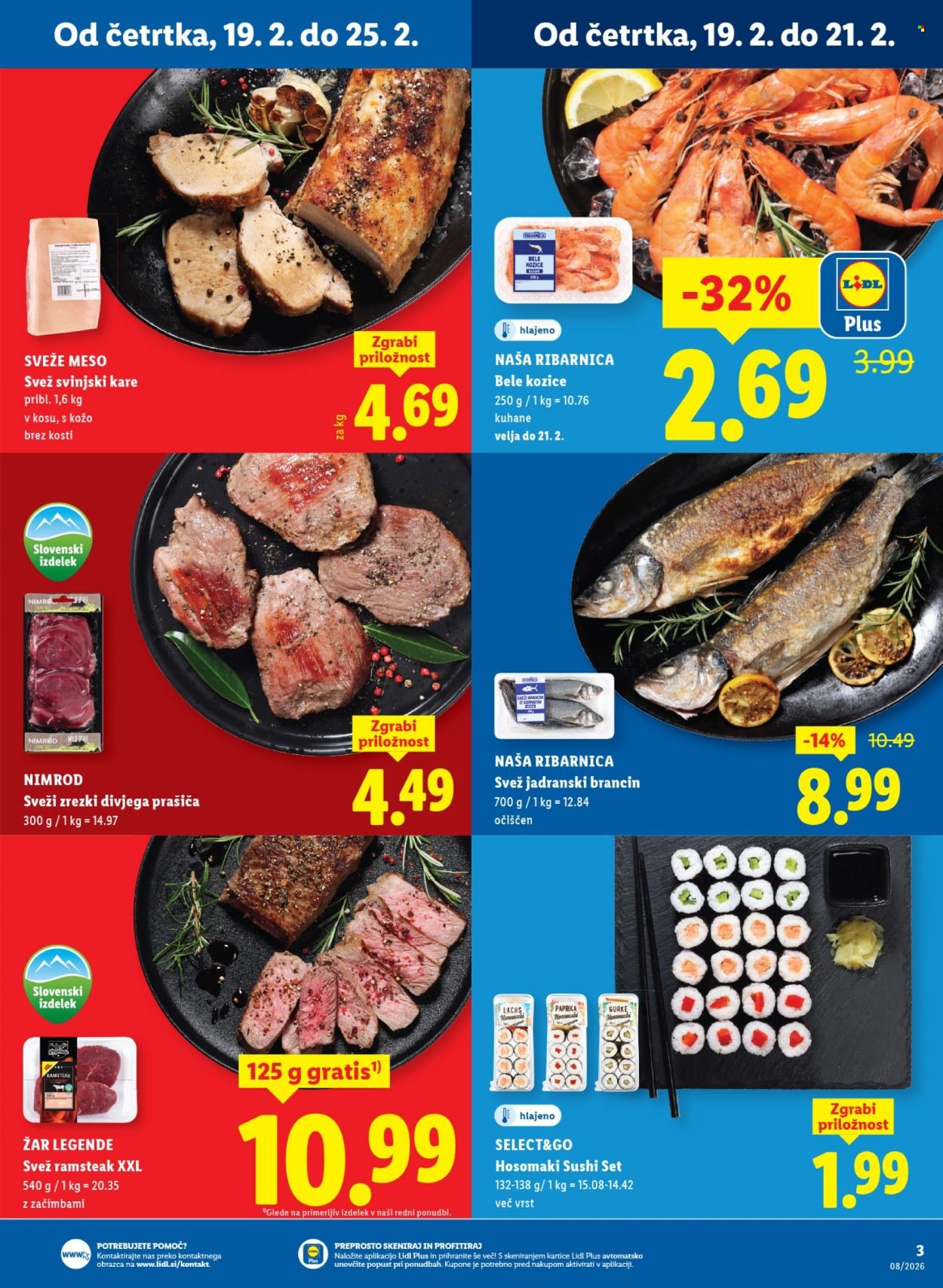 LIDL katalog - Od četrtka, 19. 2. 2026 (2026-02-19 - 2026-02-25)