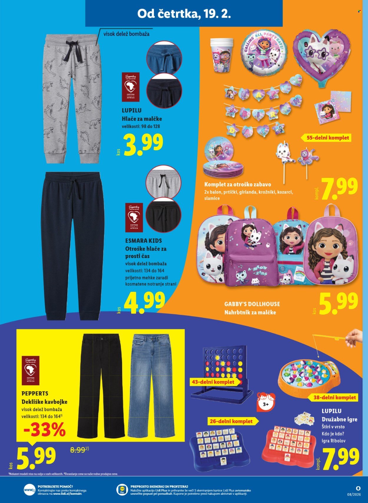 LIDL katalog - Od četrtka, 19. 2. 2026 (2026-02-19 - 2026-02-25)