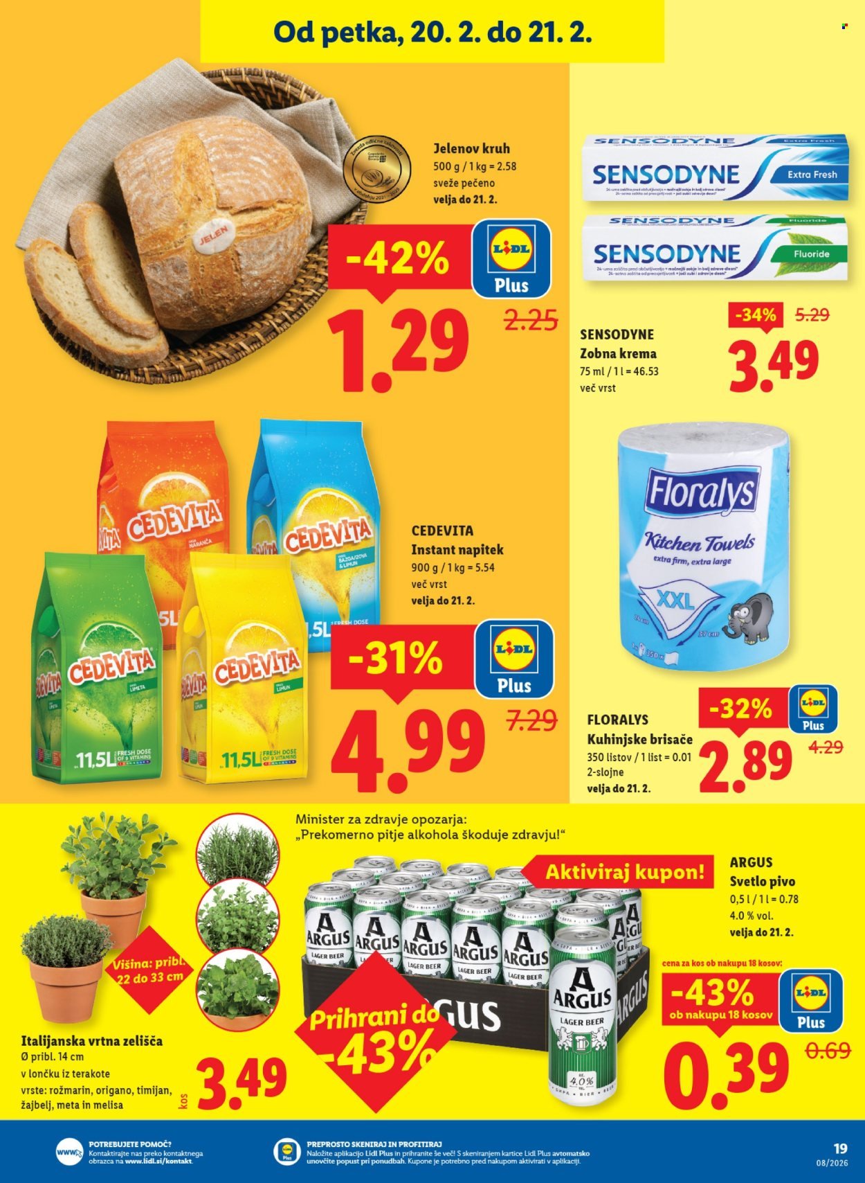 LIDL katalog - Od četrtka, 19. 2. 2026 (2026-02-19 - 2026-02-25)