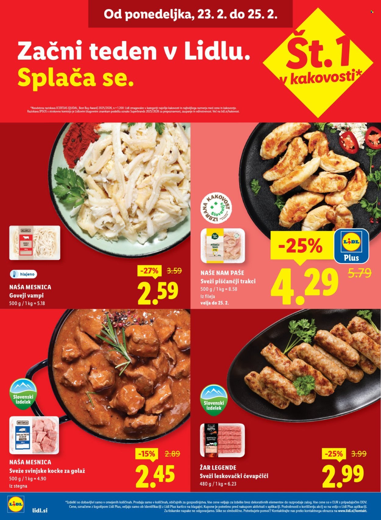 LIDL katalog - Od četrtka, 19. 2. 2026 (2026-02-19 - 2026-02-25)