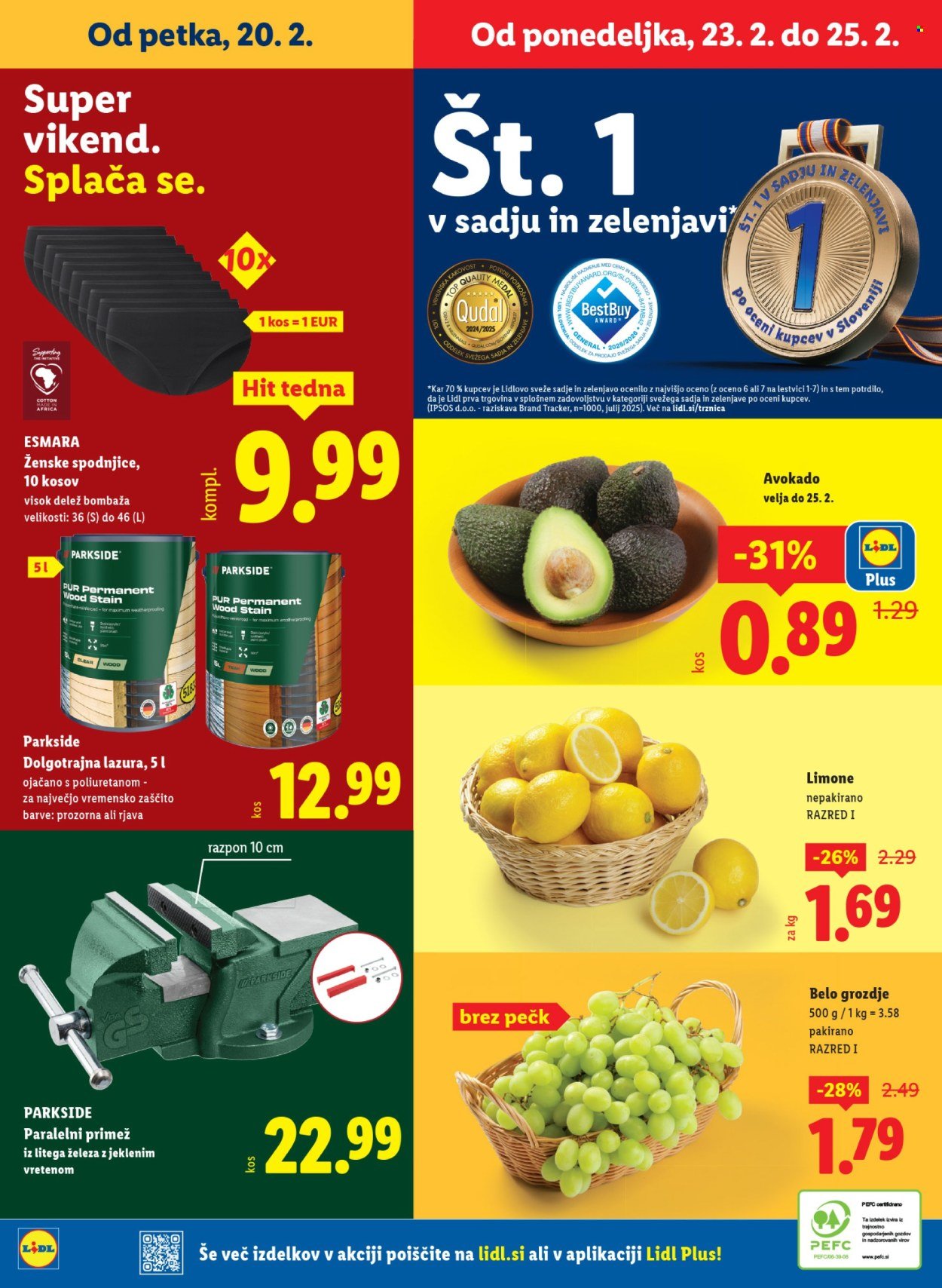 LIDL katalog - Od četrtka, 19. 2. 2026 (2026-02-19 - 2026-02-25)