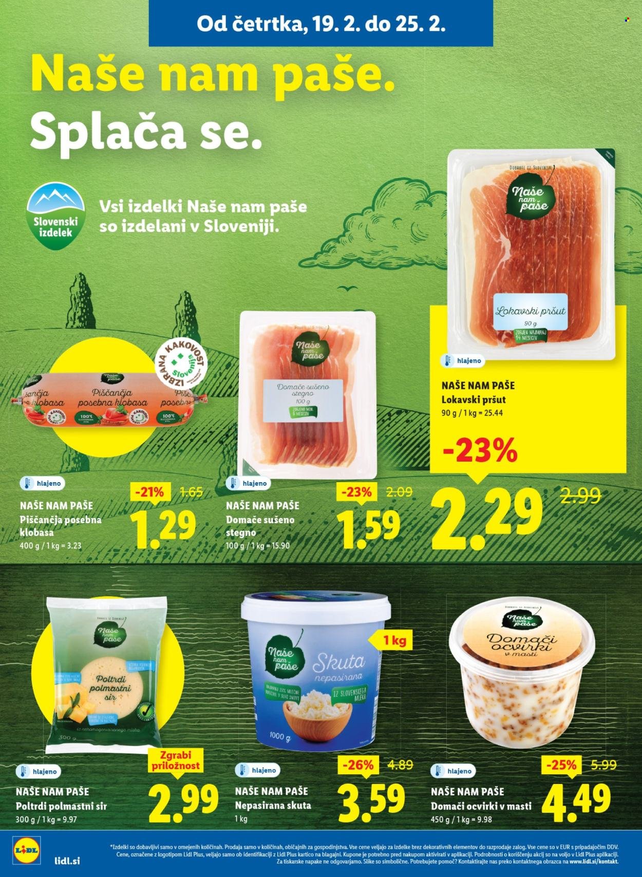 LIDL katalog - Od četrtka, 19. 2. 2026 (2026-02-19 - 2026-02-25)