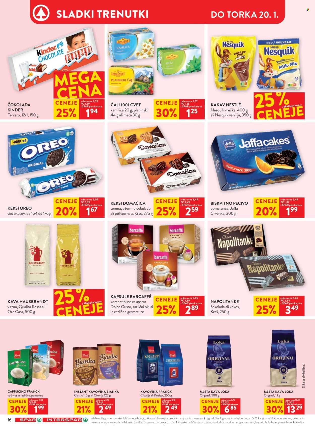 SPAR katalog - Od srede, 14. 1. 2026 (2026-01-14 - 2026-01-27)