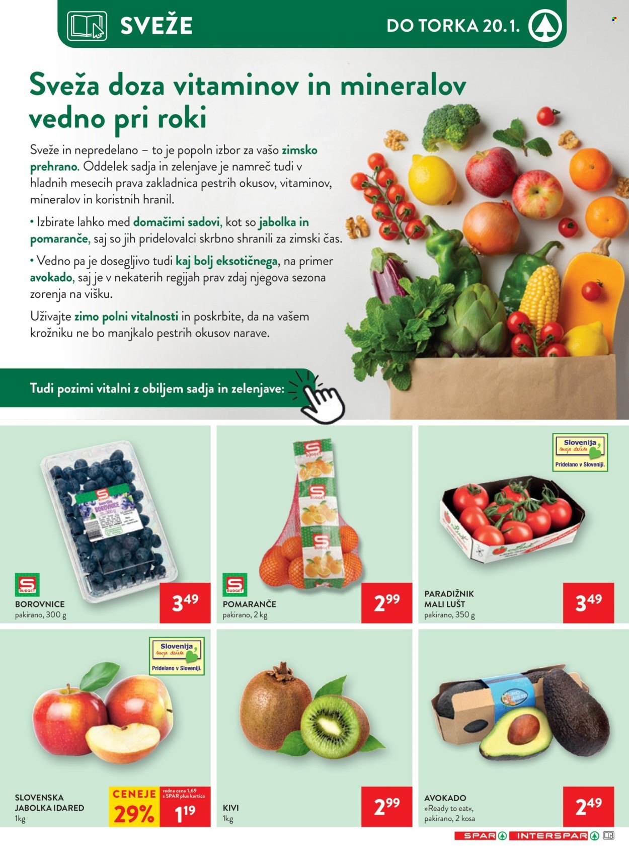 SPAR katalog - Od srede, 14. 1. 2026 (2026-01-14 - 2026-01-27)