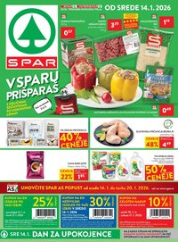 SPAR katalog - Od srede, 14. 1. 2026 (2026-01-14 - 2026-01-27)