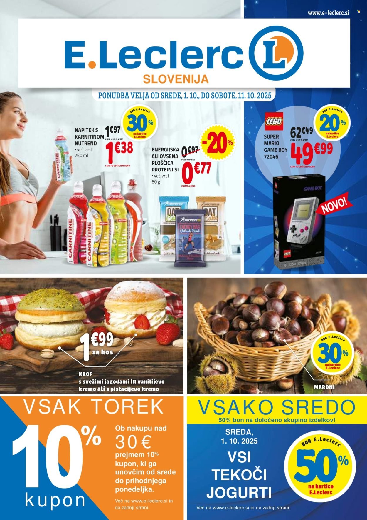 E.LECLERC katalog - Od srede, 1. 10. 2025 (2025-10-01 - 2025-10-11)