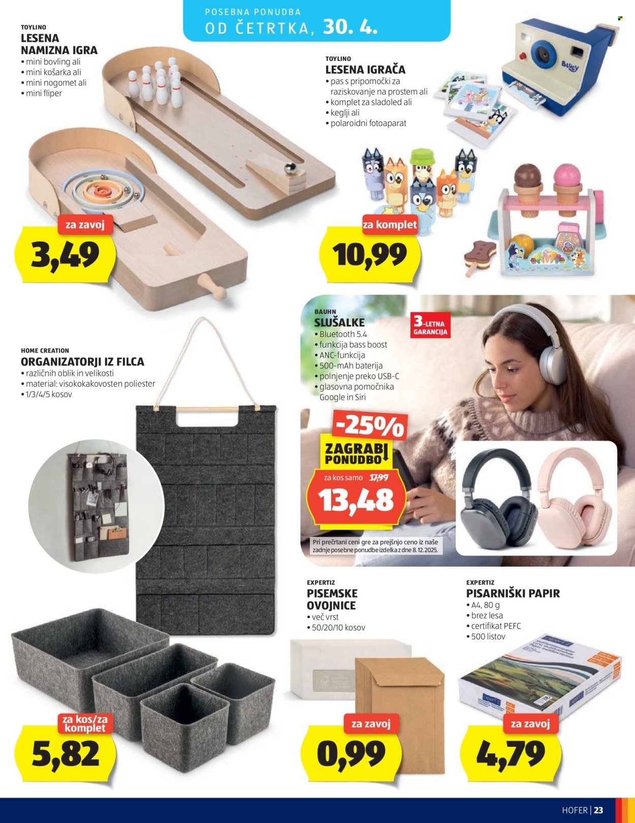 HOFER katalog - Od srede, 22. 4. 2026 (2026-04-22 - 2026-04-30)