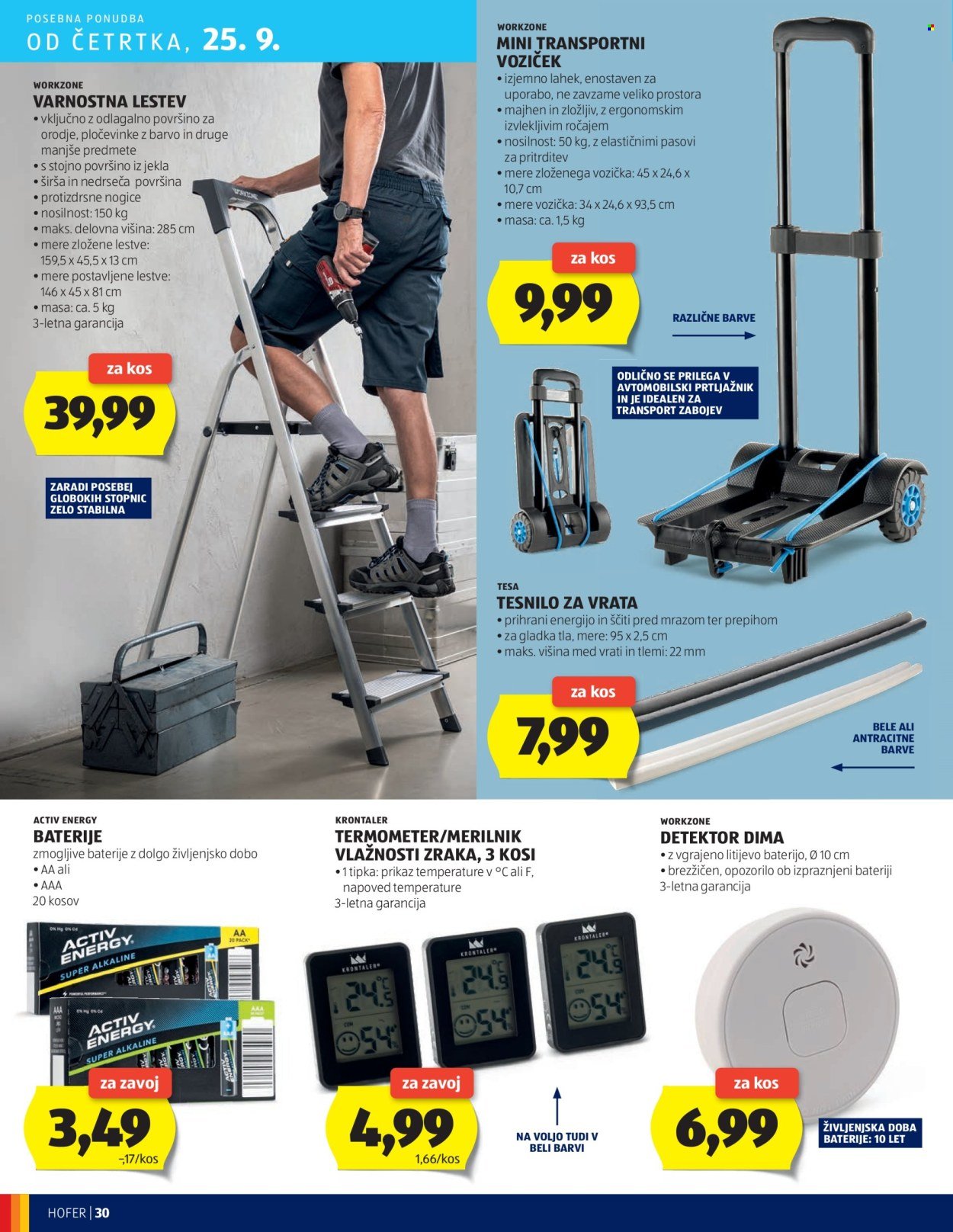HOFER katalog - Od četrtka, 18. 9. 2025 (2025-09-18 - 2025-09-27)