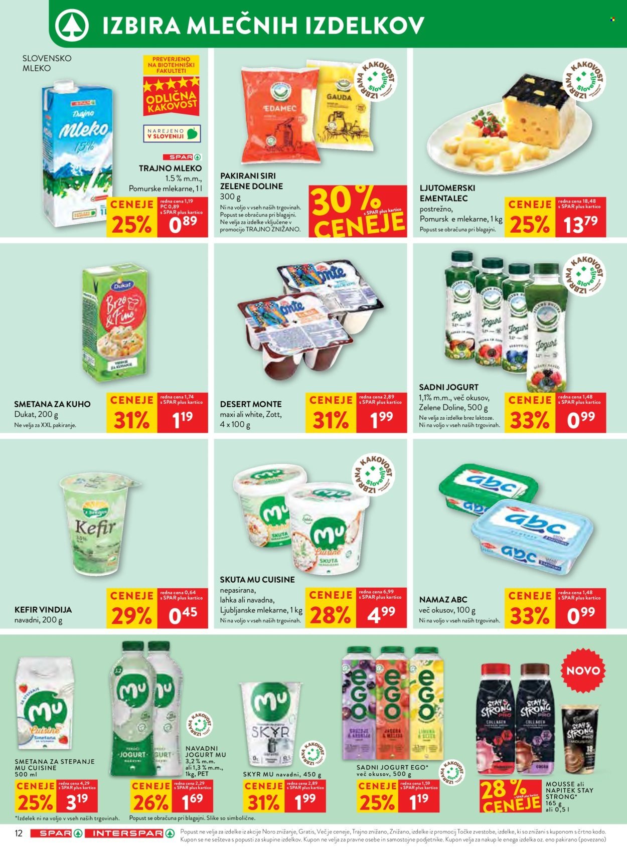 SPAR katalog - Od srede, 10. 9. 2025 (2025-09-10 - 2025-09-16)
