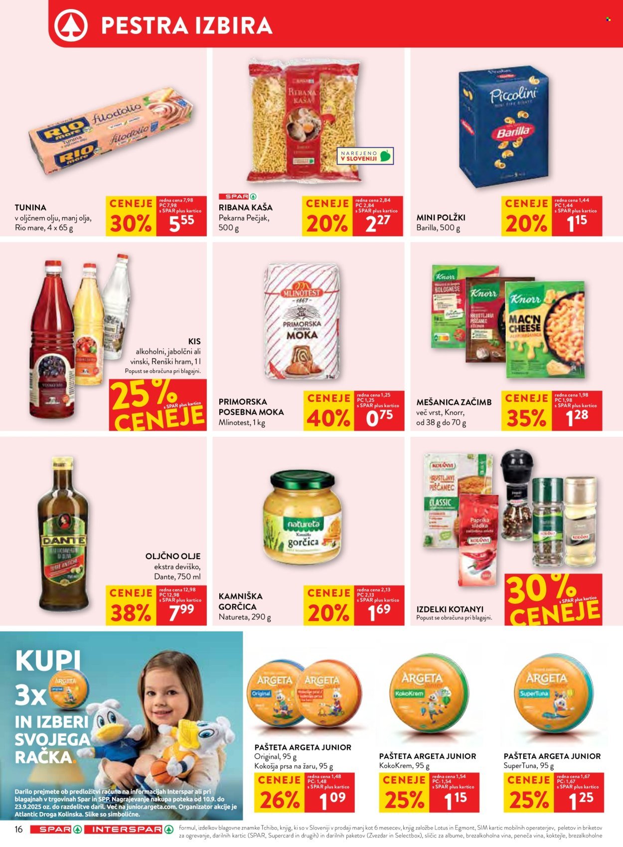 SPAR katalog - Od srede, 10. 9. 2025 (2025-09-10 - 2025-09-16)
