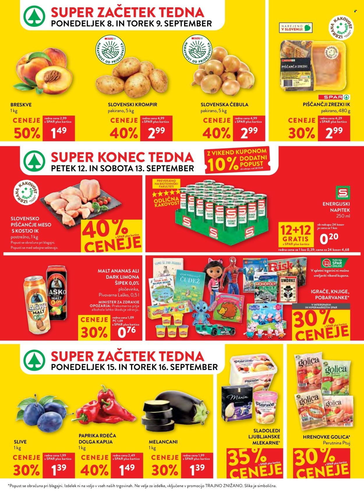 SPAR katalog - Od srede, 10. 9. 2025 (2025-09-10 - 2025-09-16)