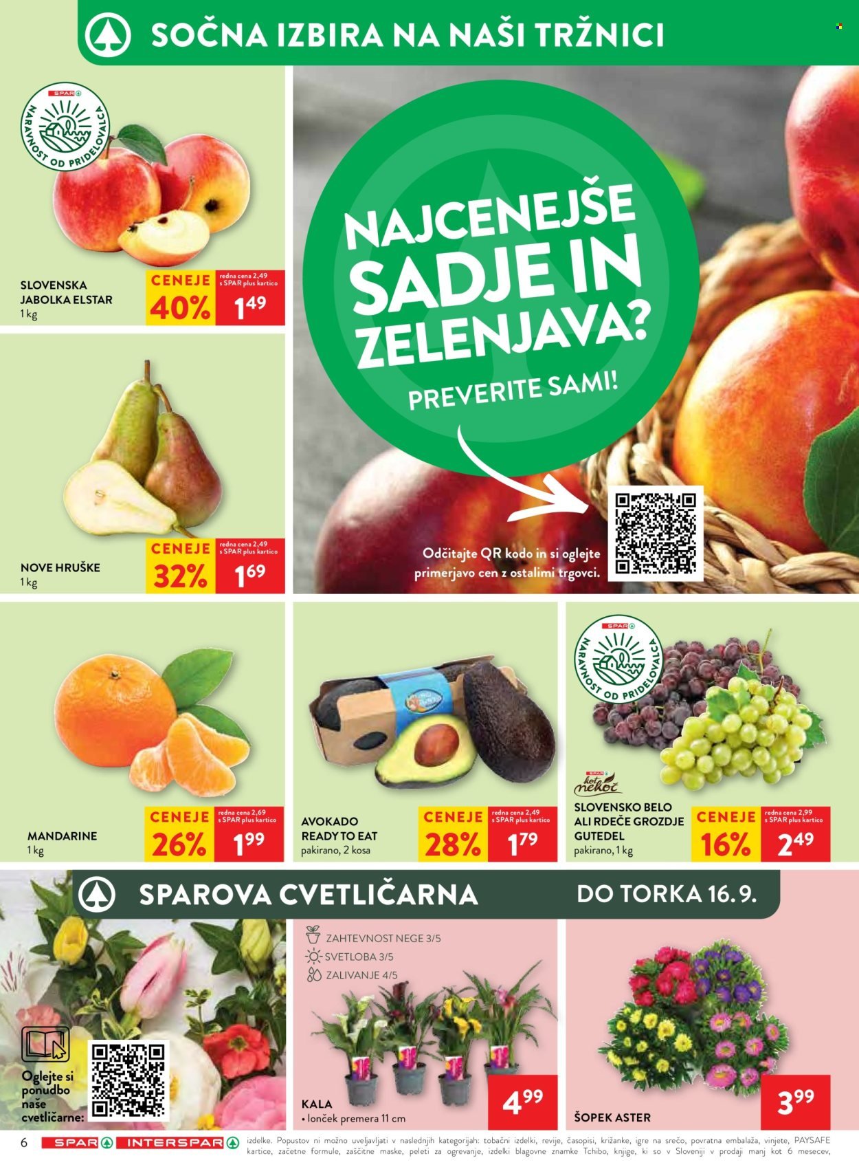 SPAR katalog - Od srede, 10. 9. 2025 (2025-09-10 - 2025-09-16)