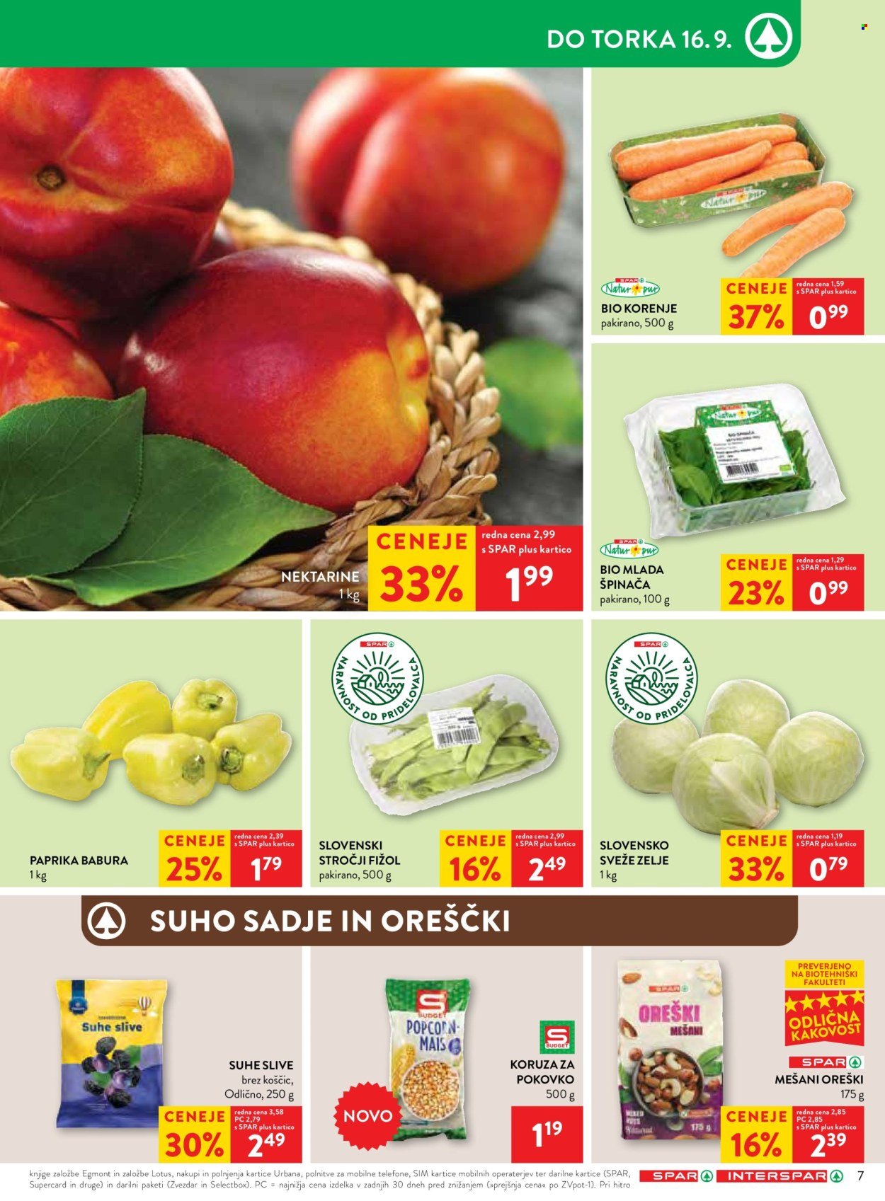 SPAR katalog - Od srede, 10. 9. 2025 (2025-09-10 - 2025-09-16)