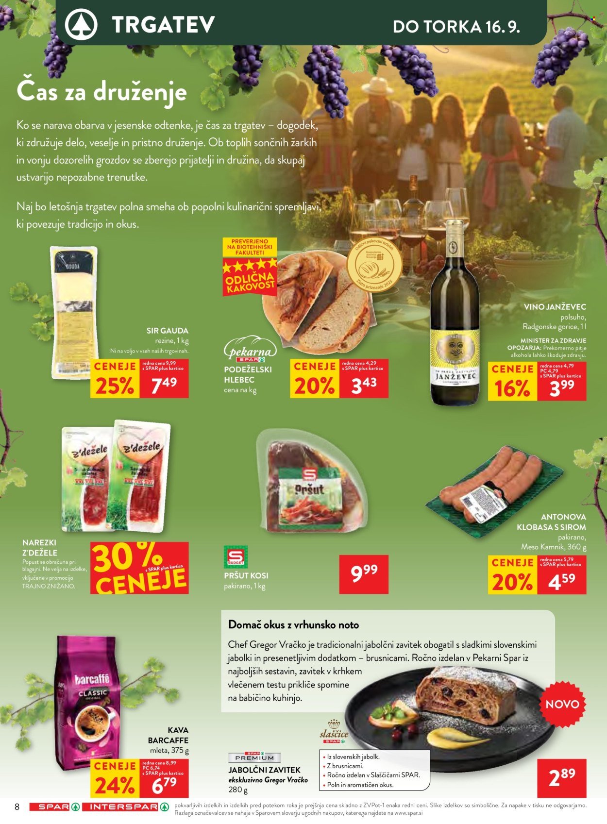 SPAR katalog - Od srede, 10. 9. 2025 (2025-09-10 - 2025-09-16)