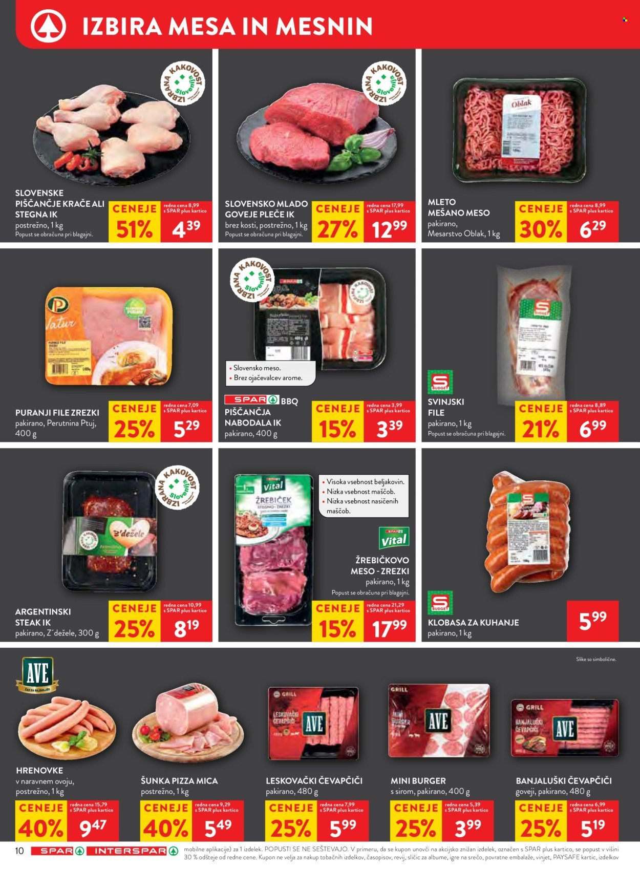 SPAR katalog - Od srede, 10. 9. 2025 (2025-09-10 - 2025-09-16)