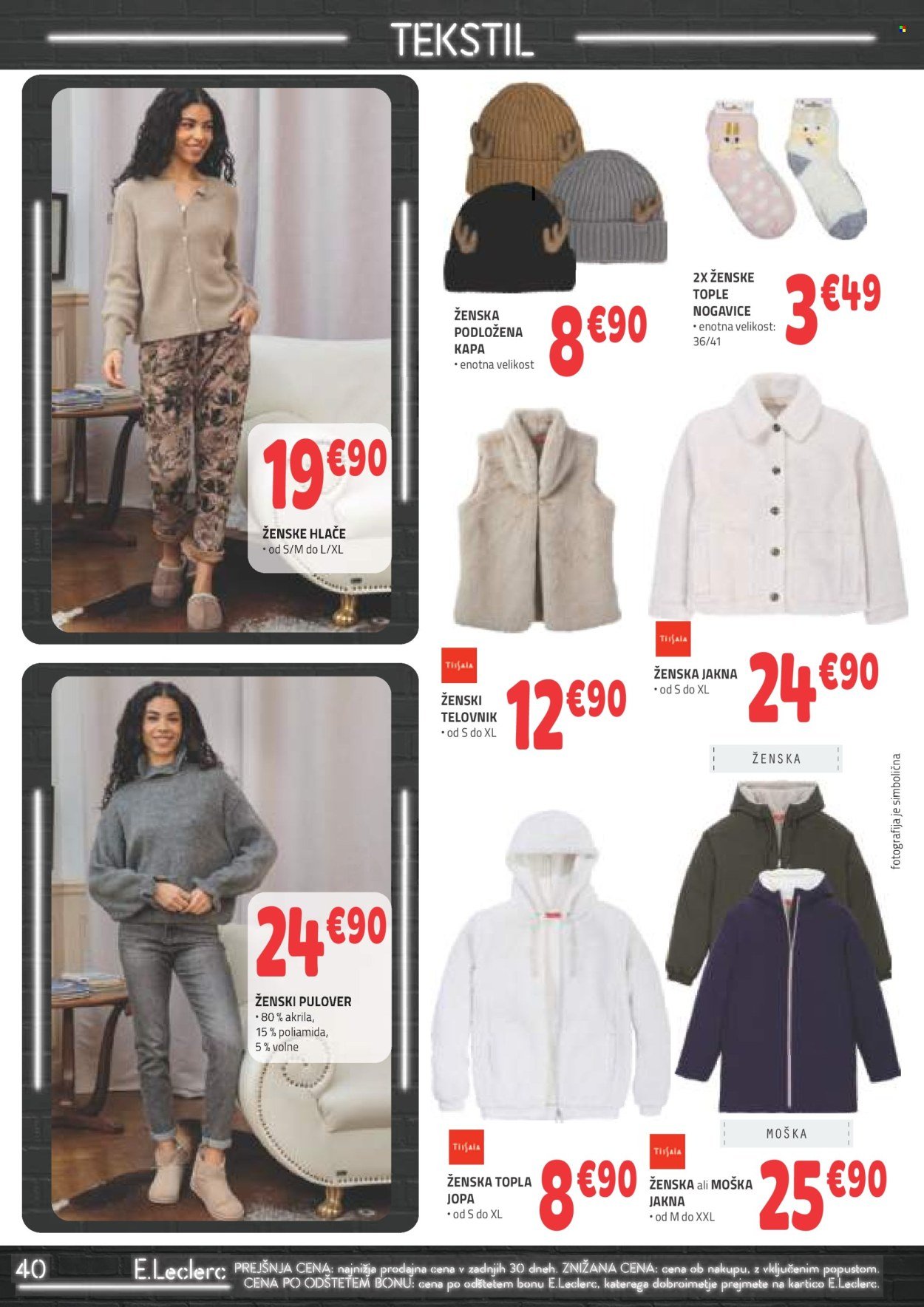 E.LECLERC katalog - Katalog E.Leclerc Tekstil (2025-11-05 - 2025-11-15)