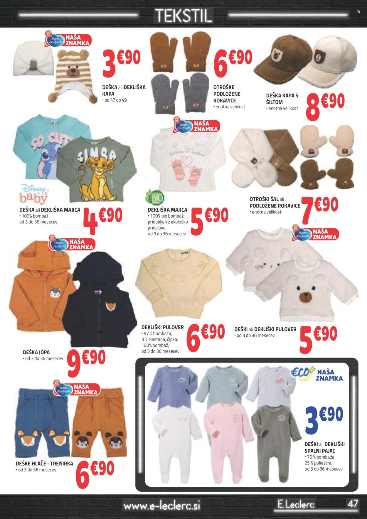 E.LECLERC katalog - Katalog E.Leclerc Tekstil (2025-11-05 - 2025-11-15)