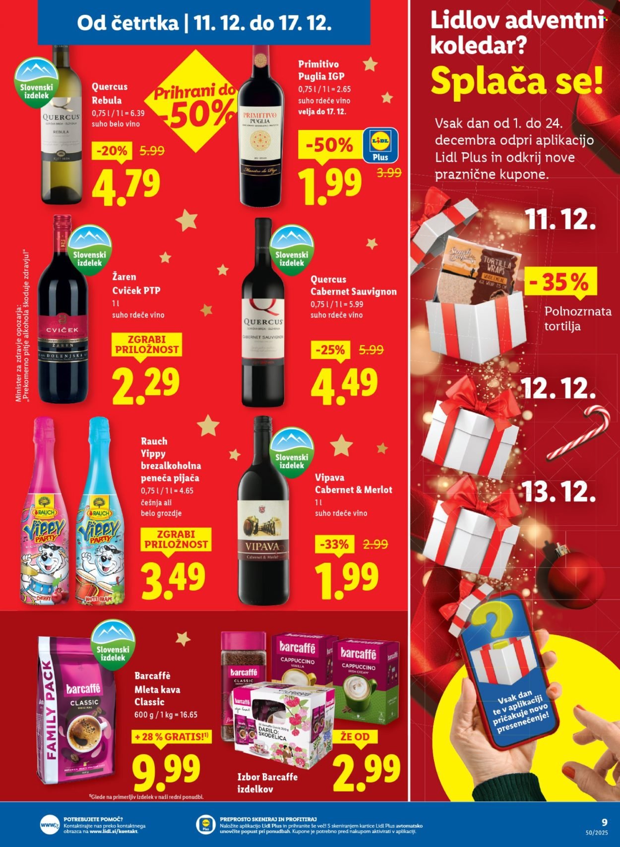 LIDL katalog - Od četrtka, 11. 12. 2025 (2025-12-11 - 2025-12-17)