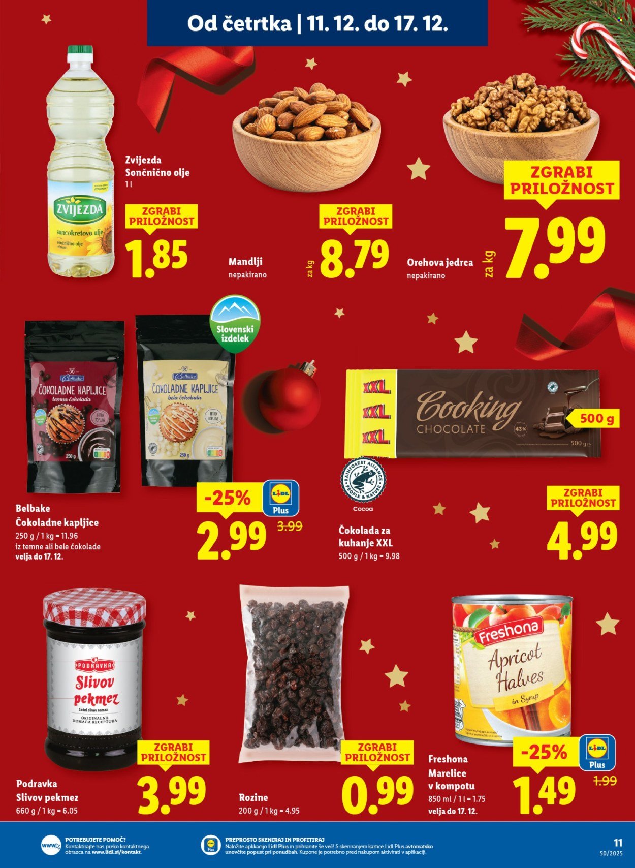 LIDL katalog - Od četrtka, 11. 12. 2025 (2025-12-11 - 2025-12-17)
