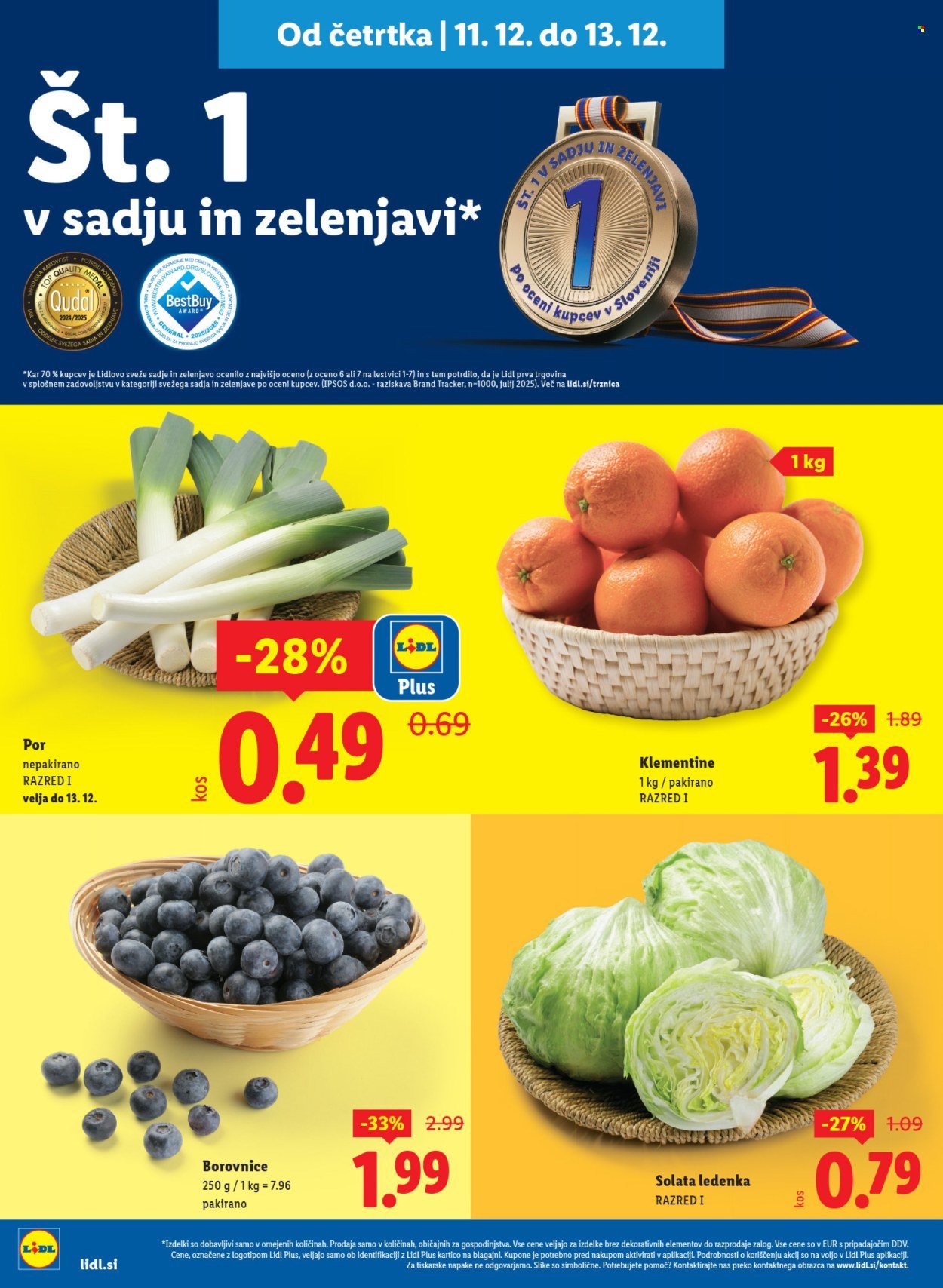 LIDL katalog - Od četrtka, 11. 12. 2025 (2025-12-11 - 2025-12-17)