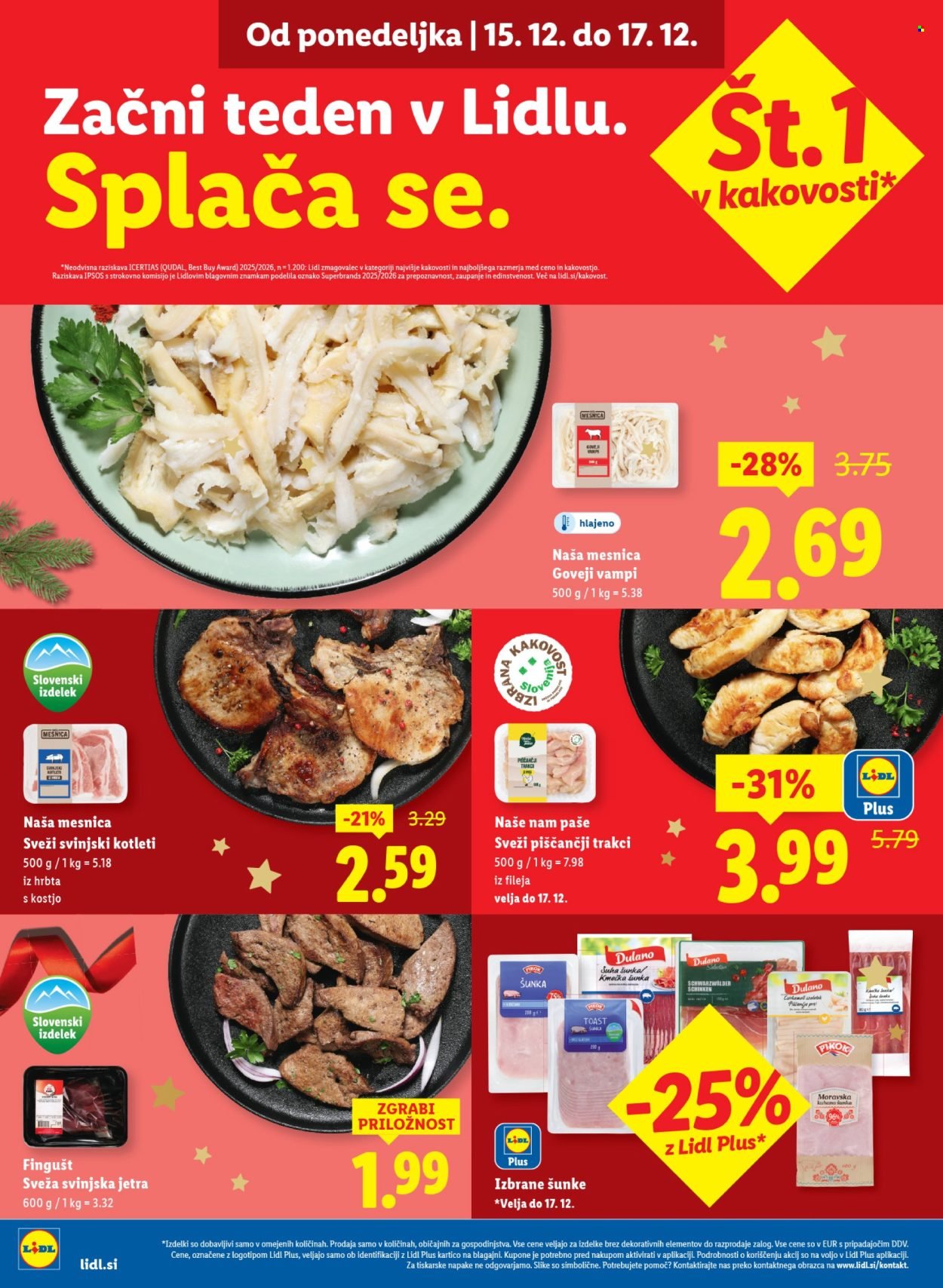 LIDL katalog - Od četrtka, 11. 12. 2025 (2025-12-11 - 2025-12-17)