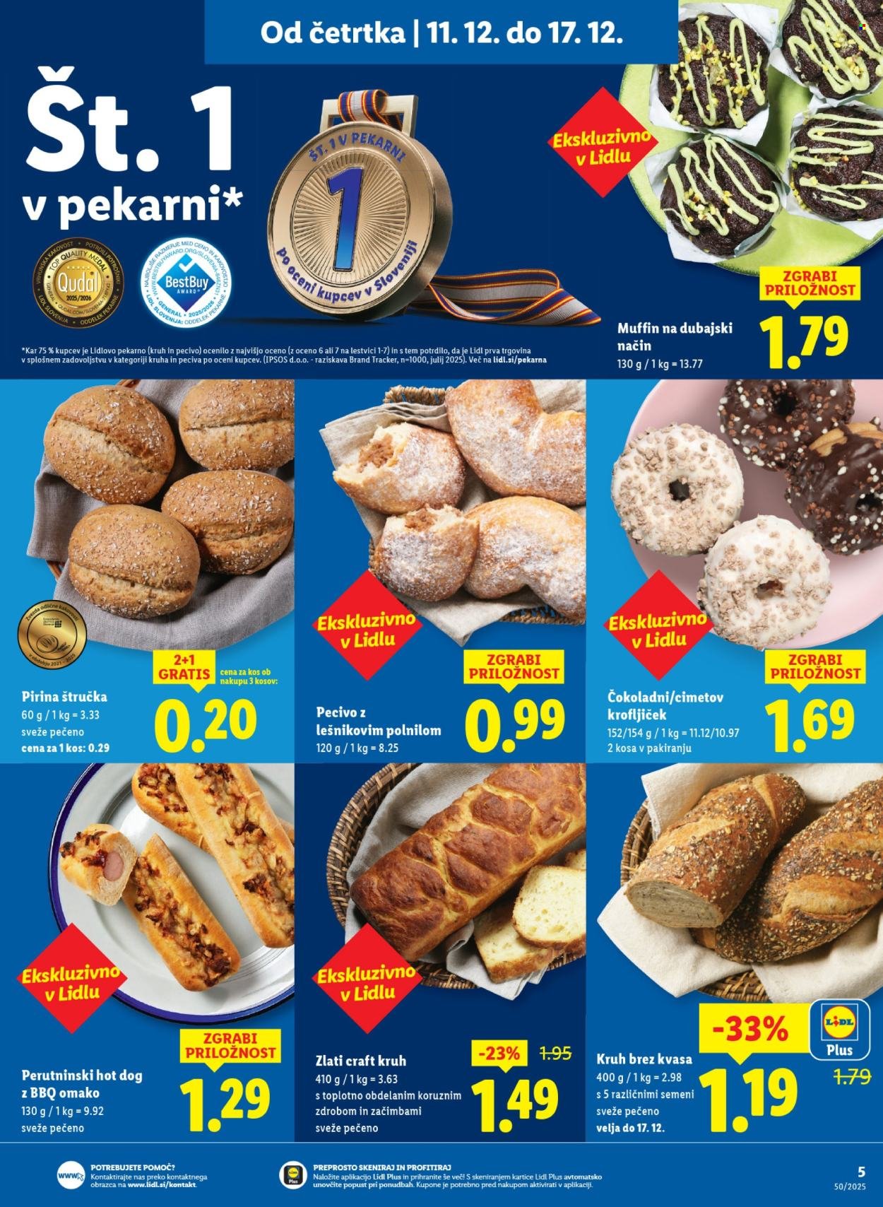LIDL katalog - Od četrtka, 11. 12. 2025 (2025-12-11 - 2025-12-17)