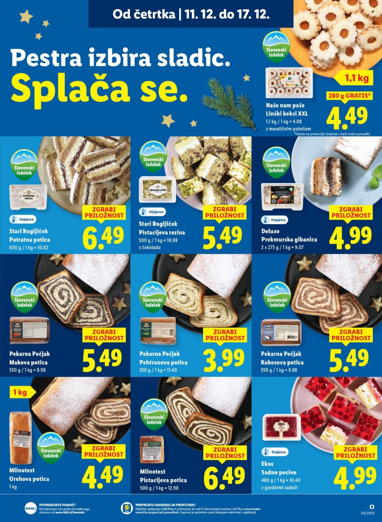 LIDL katalog - Od četrtka, 11. 12. 2025 (2025-12-11 - 2025-12-17)