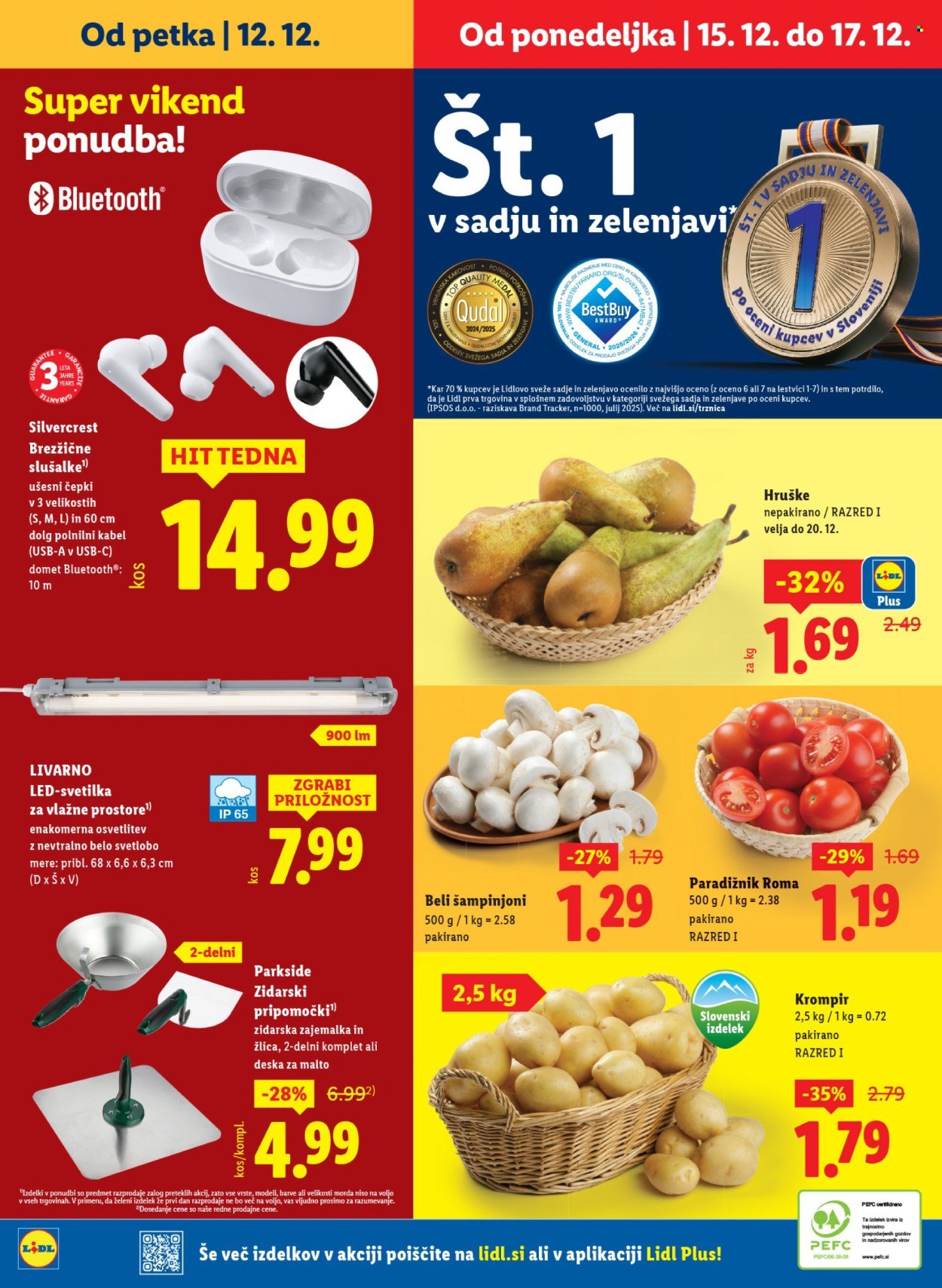 LIDL katalog - Od četrtka, 11. 12. 2025 (2025-12-11 - 2025-12-17)