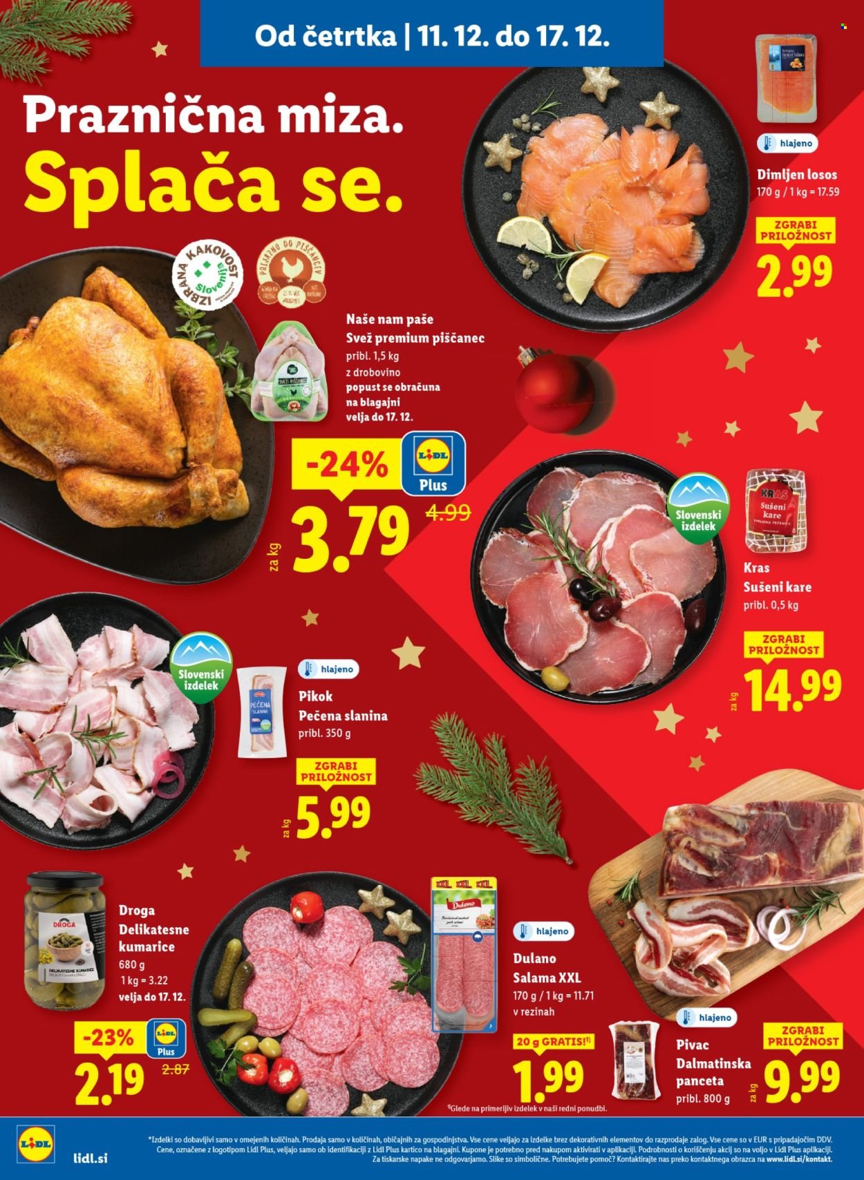LIDL katalog - Od četrtka, 11. 12. 2025 (2025-12-11 - 2025-12-17)