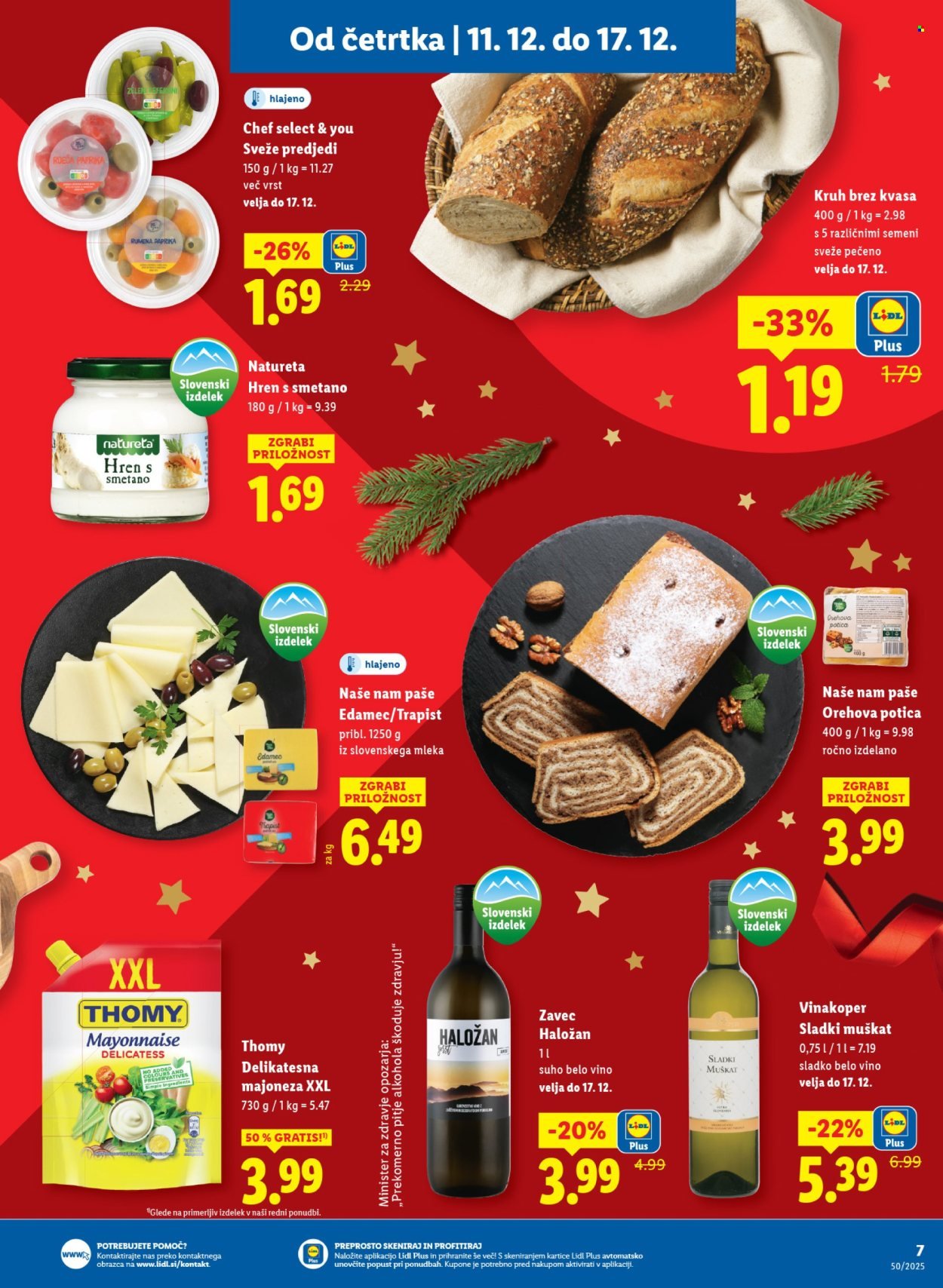 LIDL katalog - Od četrtka, 11. 12. 2025 (2025-12-11 - 2025-12-17)