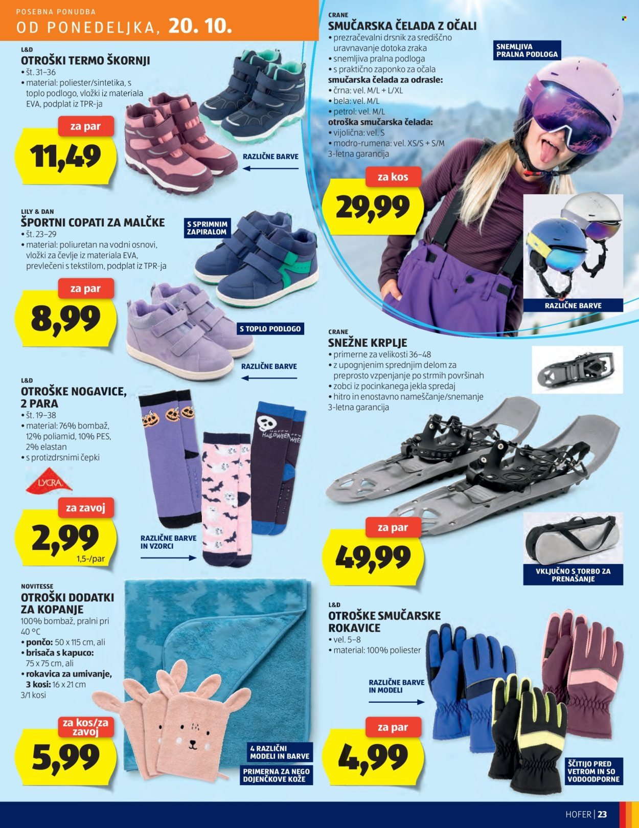 HOFER katalog - Od četrtka, 16. 10. 2025 (2025-10-16 - 2025-10-23)