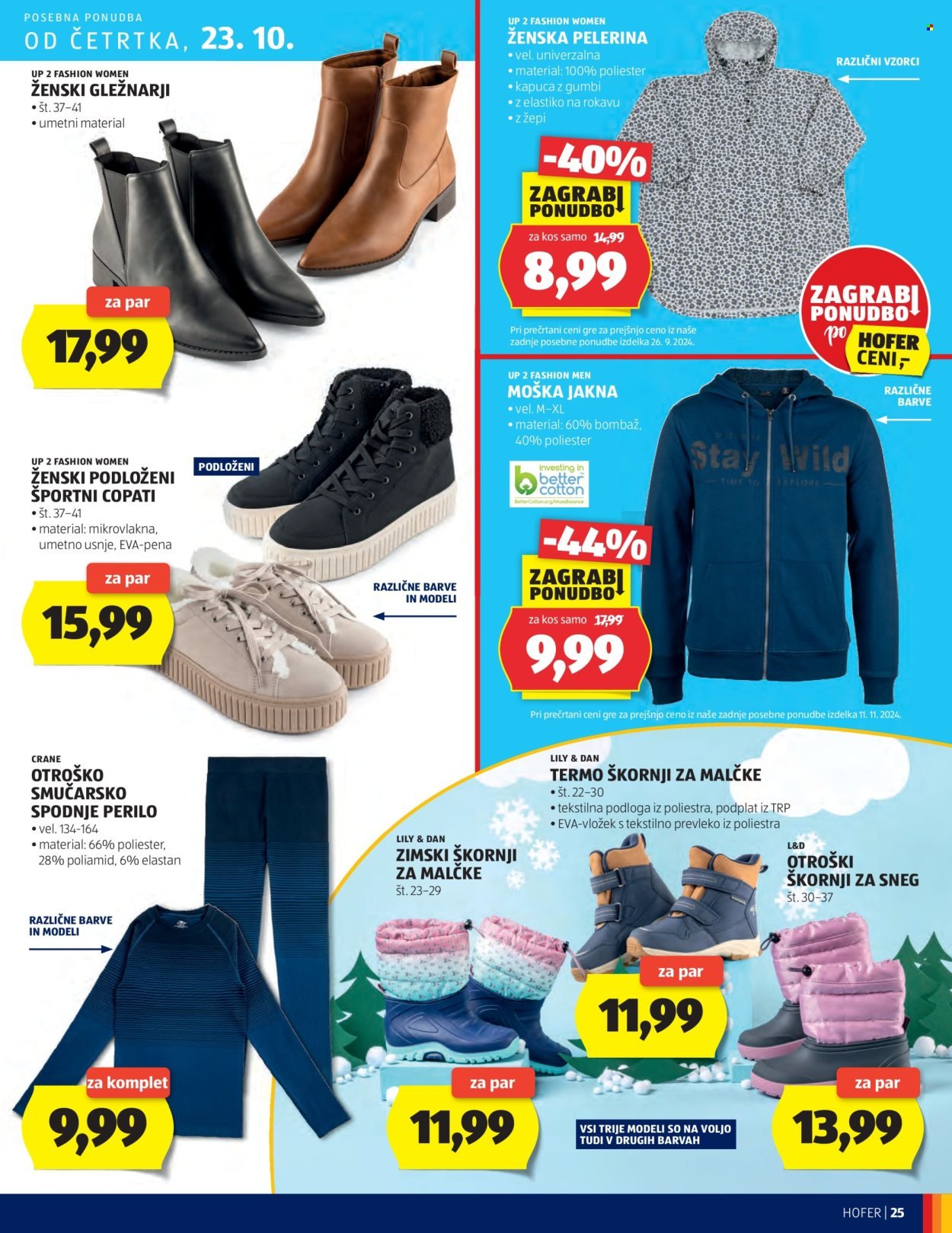 HOFER katalog - Od četrtka, 16. 10. 2025 (2025-10-16 - 2025-10-23)
