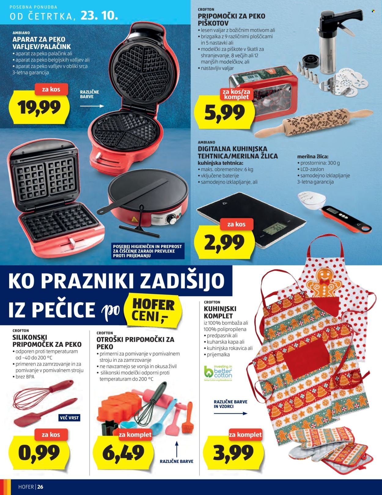 HOFER katalog - Od četrtka, 16. 10. 2025 (2025-10-16 - 2025-10-23)