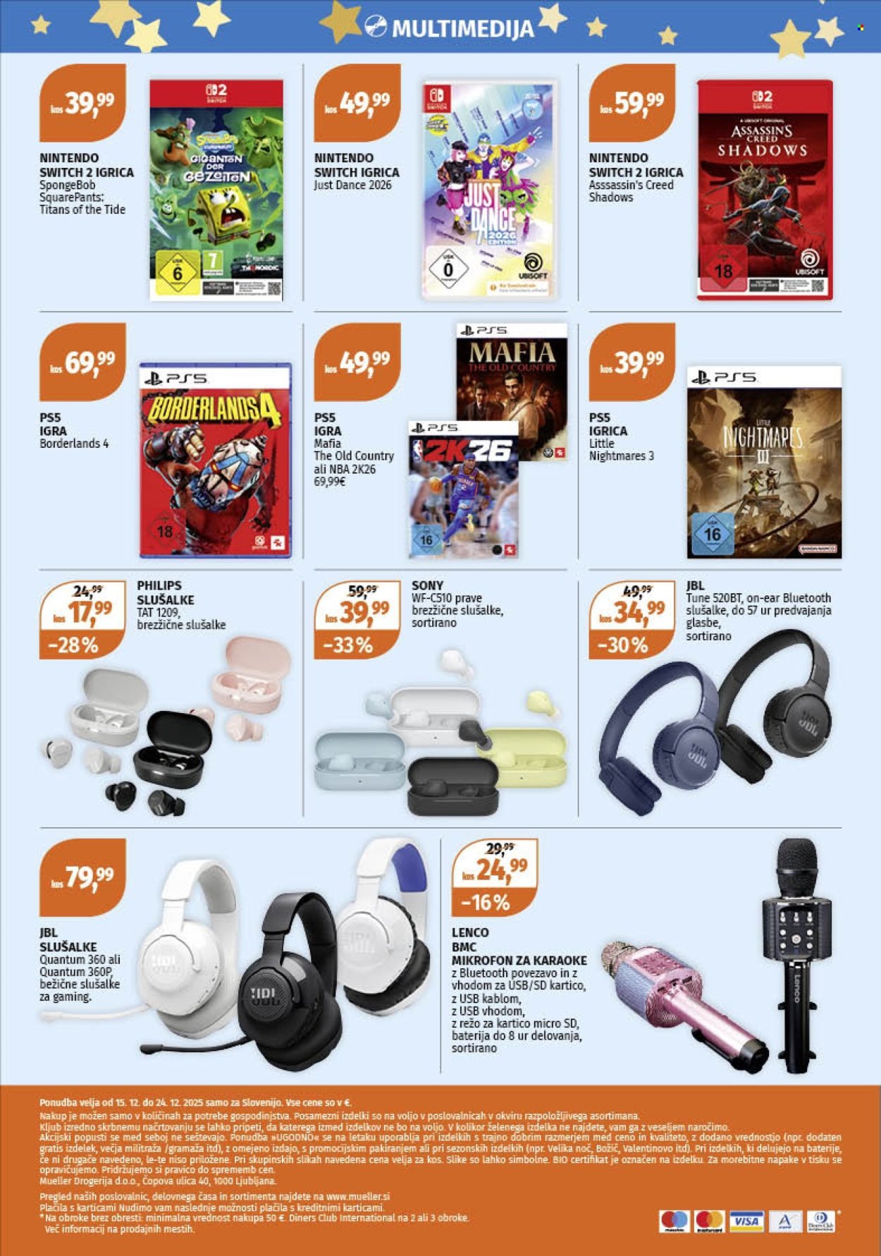 MÜLLER katalog - Ideje za darila za sijoče otroške oči (2025-12-15 - 2025-12-24)