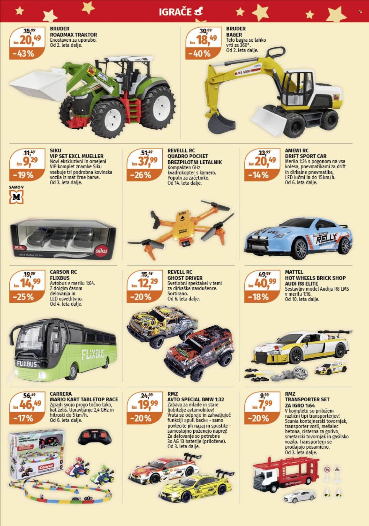 MÜLLER katalog - Ideje za darila za sijoče otroške oči (2025-12-15 - 2025-12-24)