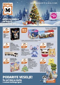 MÜLLER katalog - Ideje za darila za sijoče otroške oči (2025-12-15 - 2025-12-24)