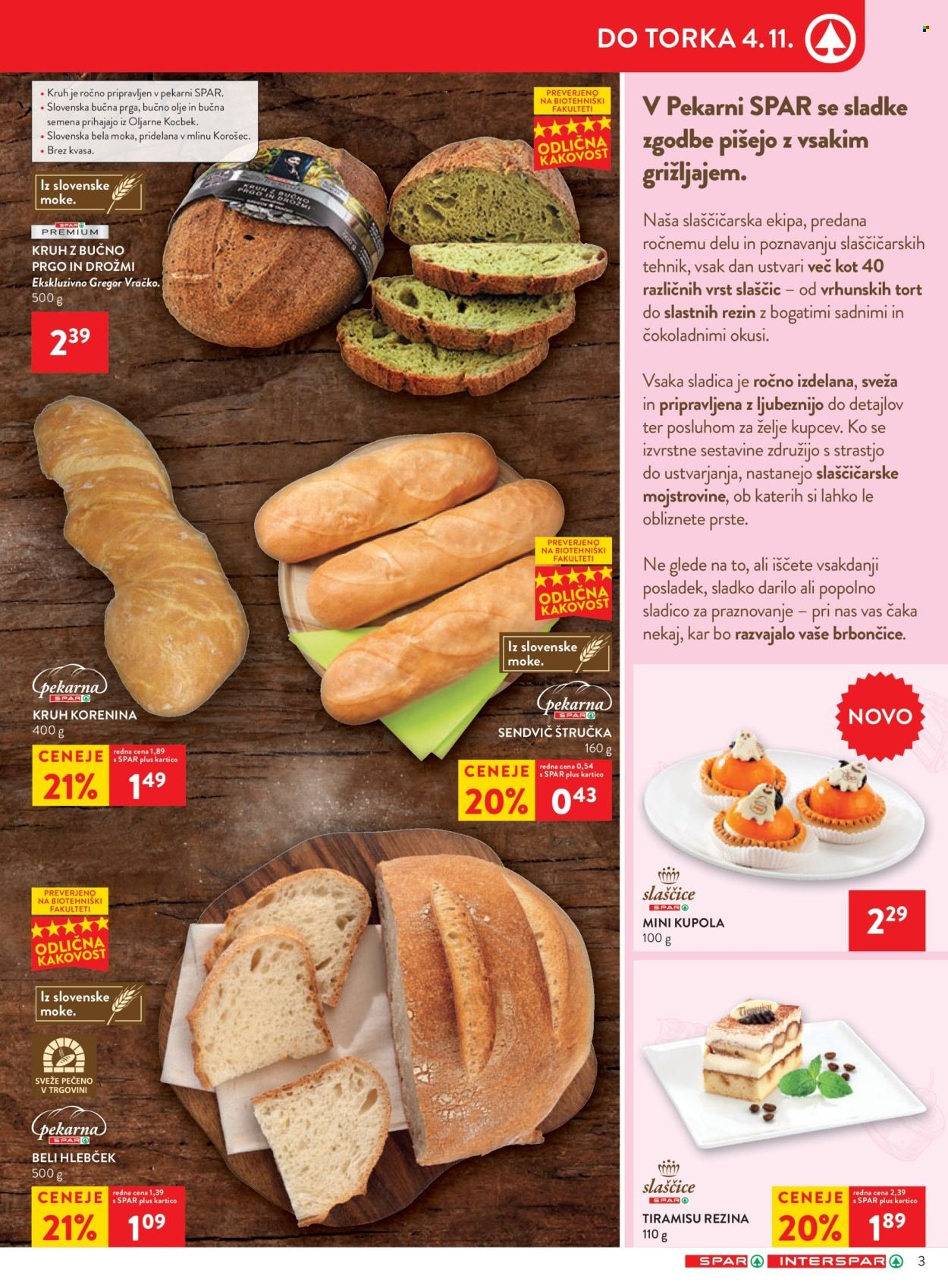 SPAR katalog - Od srede, 29. 10. 2025 (2025-10-29 - 2025-11-11)
