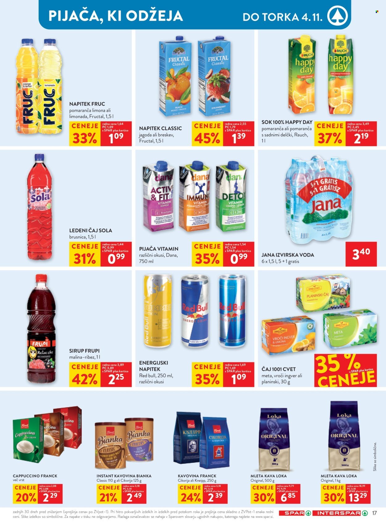 SPAR katalog - Od srede, 29. 10. 2025 (2025-10-29 - 2025-11-11)