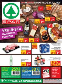 SPAR katalog - Od srede, 29. 10. 2025 (2025-10-29 - 2025-11-11)