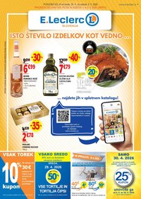 E.LECLERC katalog - Best offer E.Leclerc Slovenija (2026-04-29 - 2026-05-09)