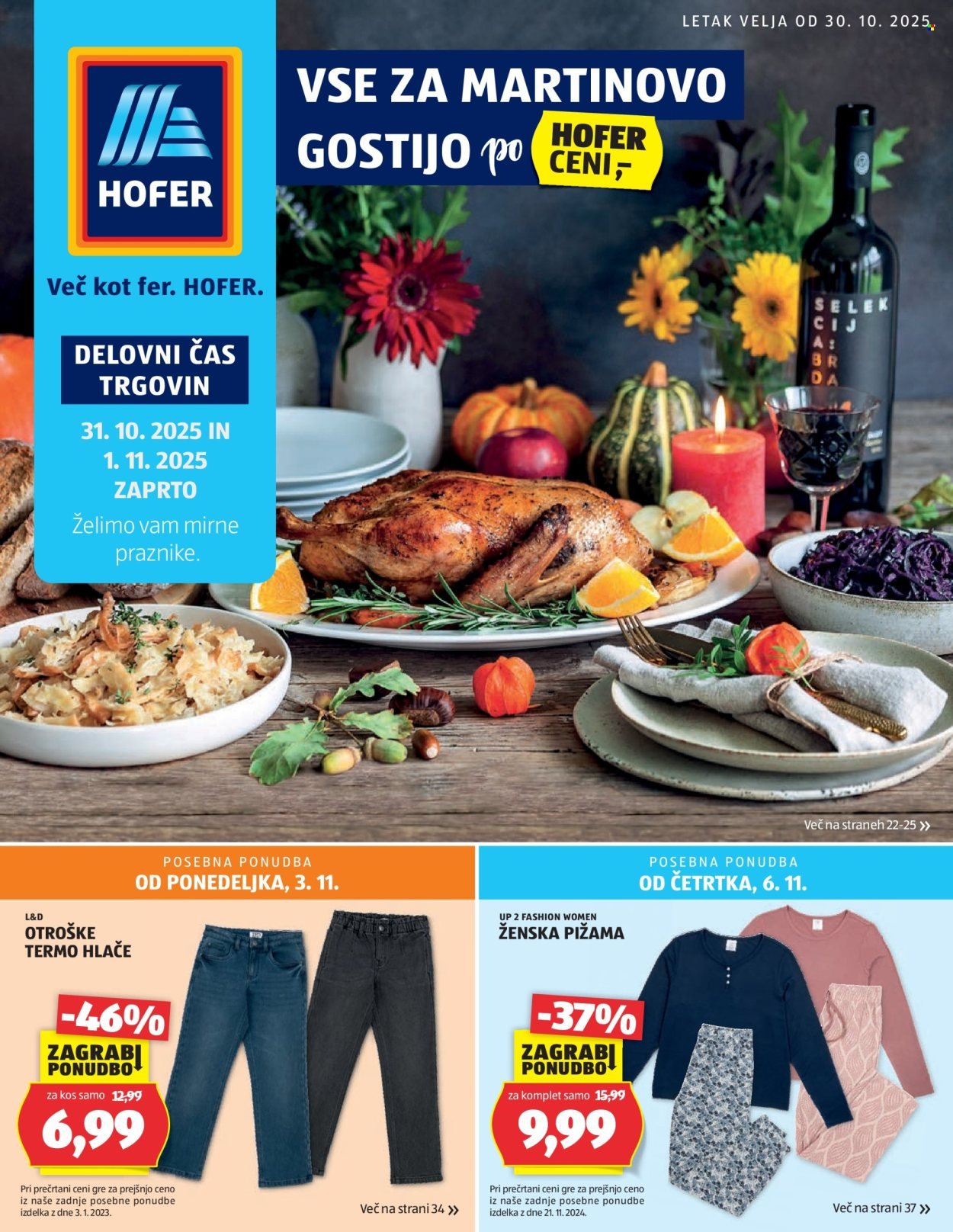HOFER katalog - Od četrtka, 30. 10. 2025 (2025-10-30 - 2025-11-06)