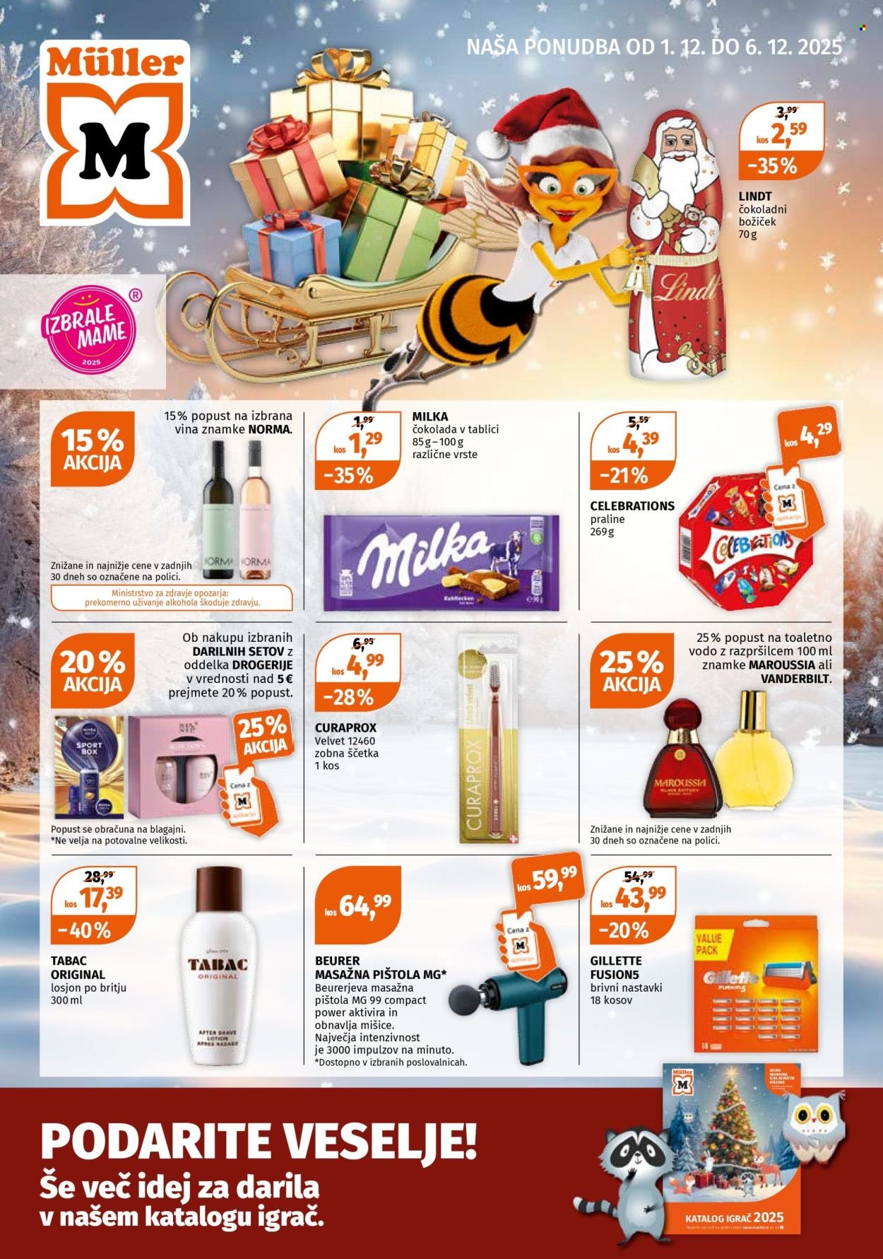 MÜLLER katalog - Ponudbe za zimo (2025-12-01 - 2025-12-06)