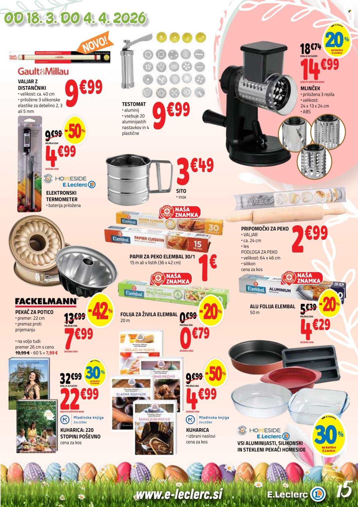 E.LECLERC katalog - Od srede, 18. 3. 2026 (2026-03-18 - 2026-03-28)