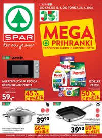 SPAR katalog - Katalog Mega prihranki (2026-04-15 - 2026-04-28)