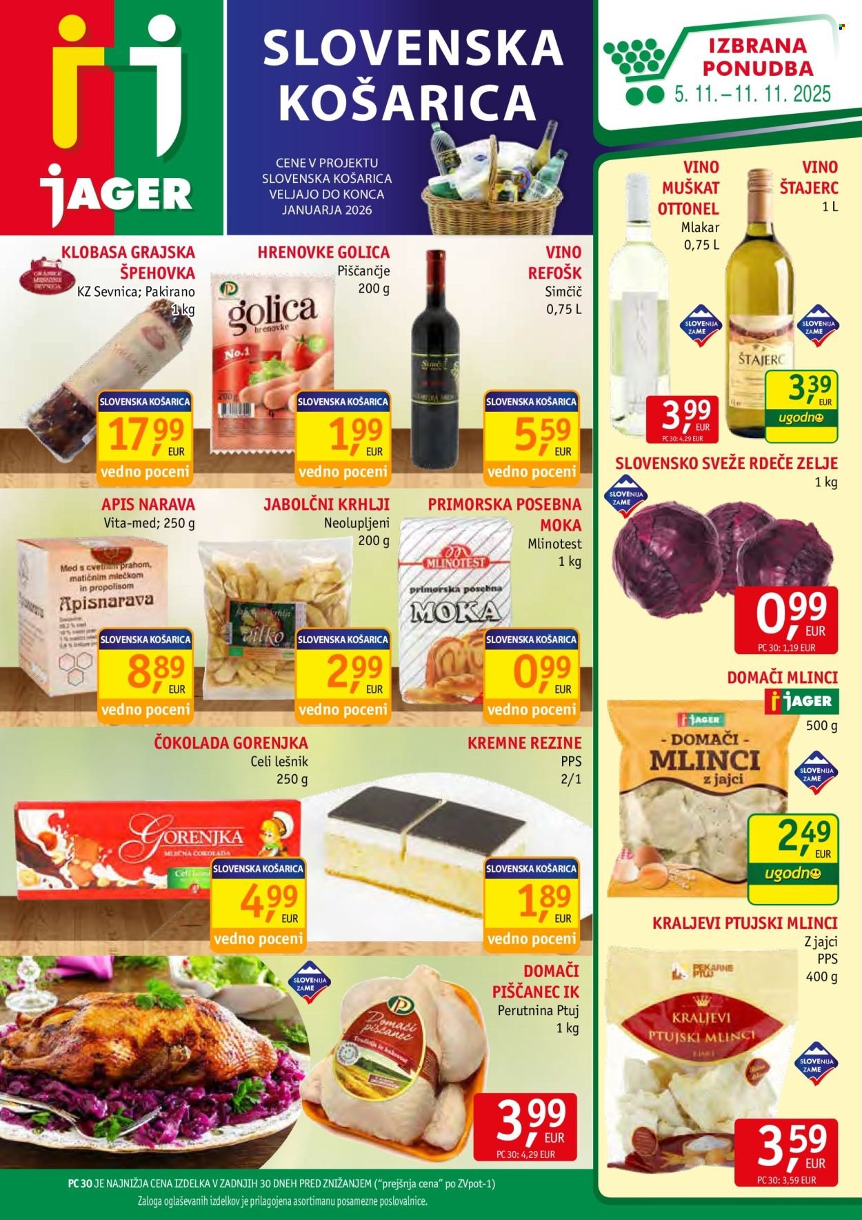 JAGER katalog - Katalog živila (2025-11-05 - 2025-11-11)