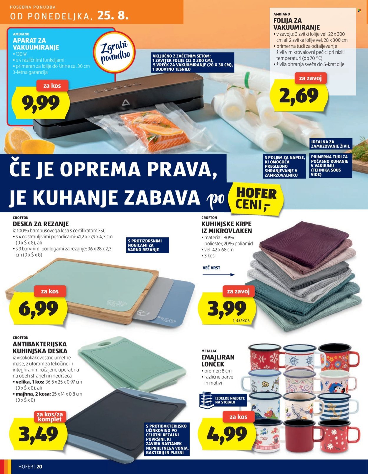 HOFER katalog - Od četrtka, 21. 8. 2025 (2025-08-21 - 2025-08-30)