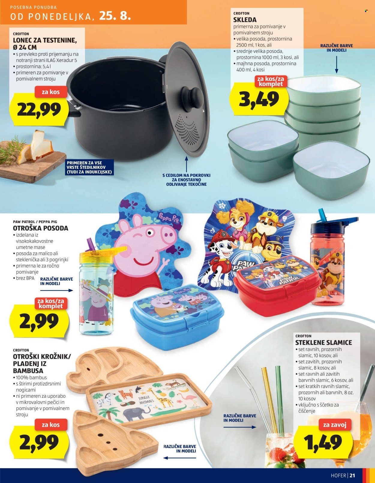 HOFER katalog - Od četrtka, 21. 8. 2025 (2025-08-21 - 2025-08-30)