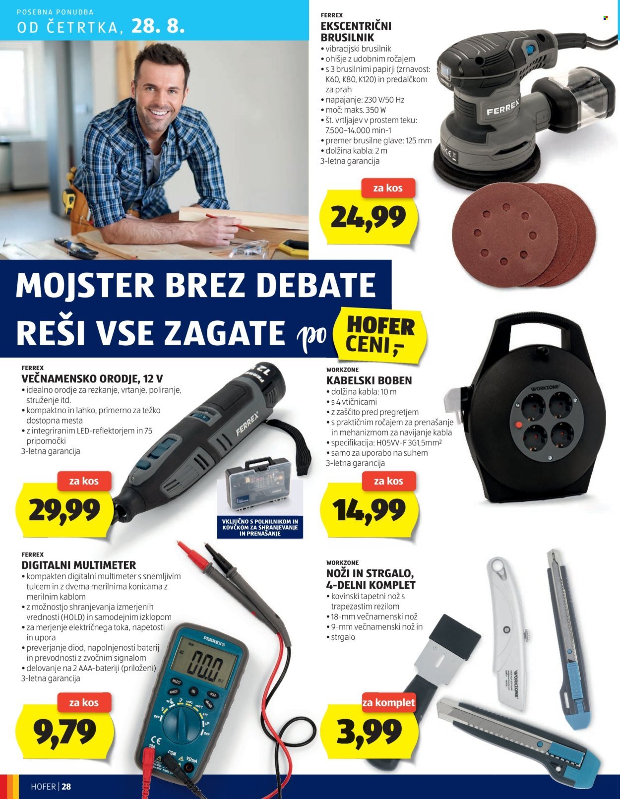 HOFER katalog - Od četrtka, 21. 8. 2025 (2025-08-21 - 2025-08-30)