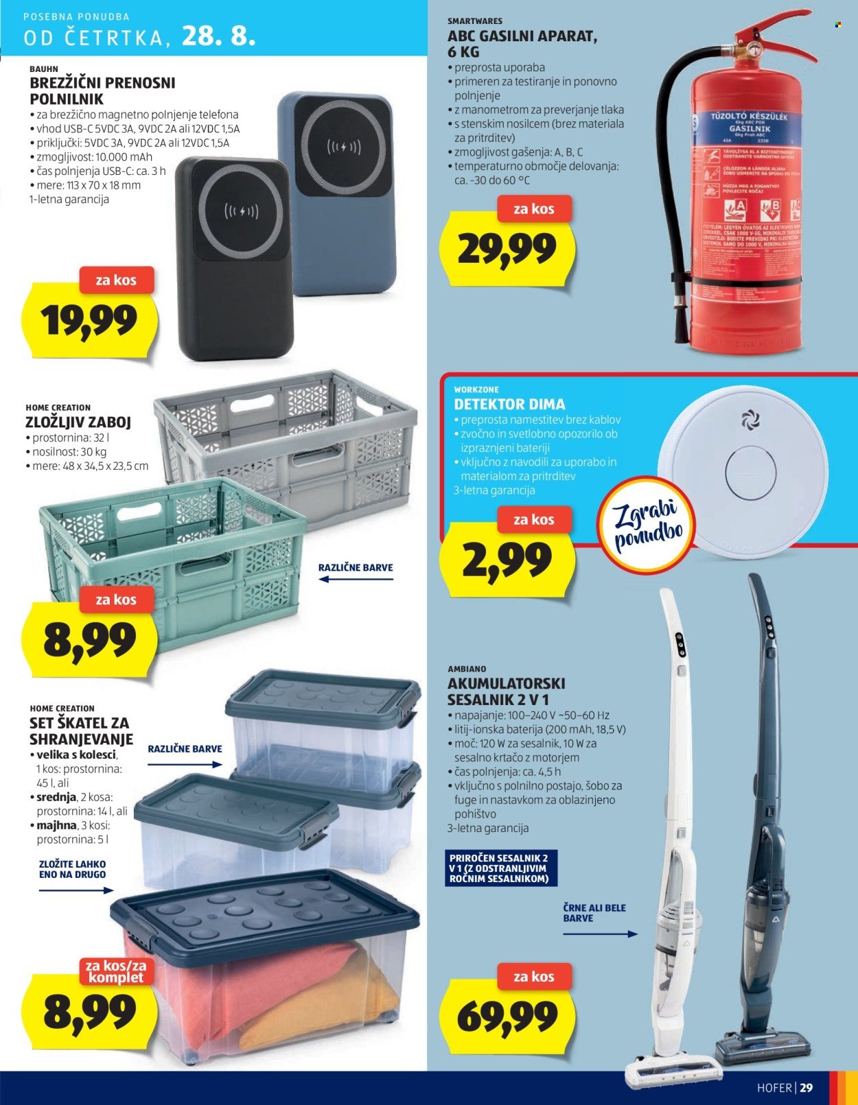 HOFER katalog - Od četrtka, 21. 8. 2025 (2025-08-21 - 2025-08-30)