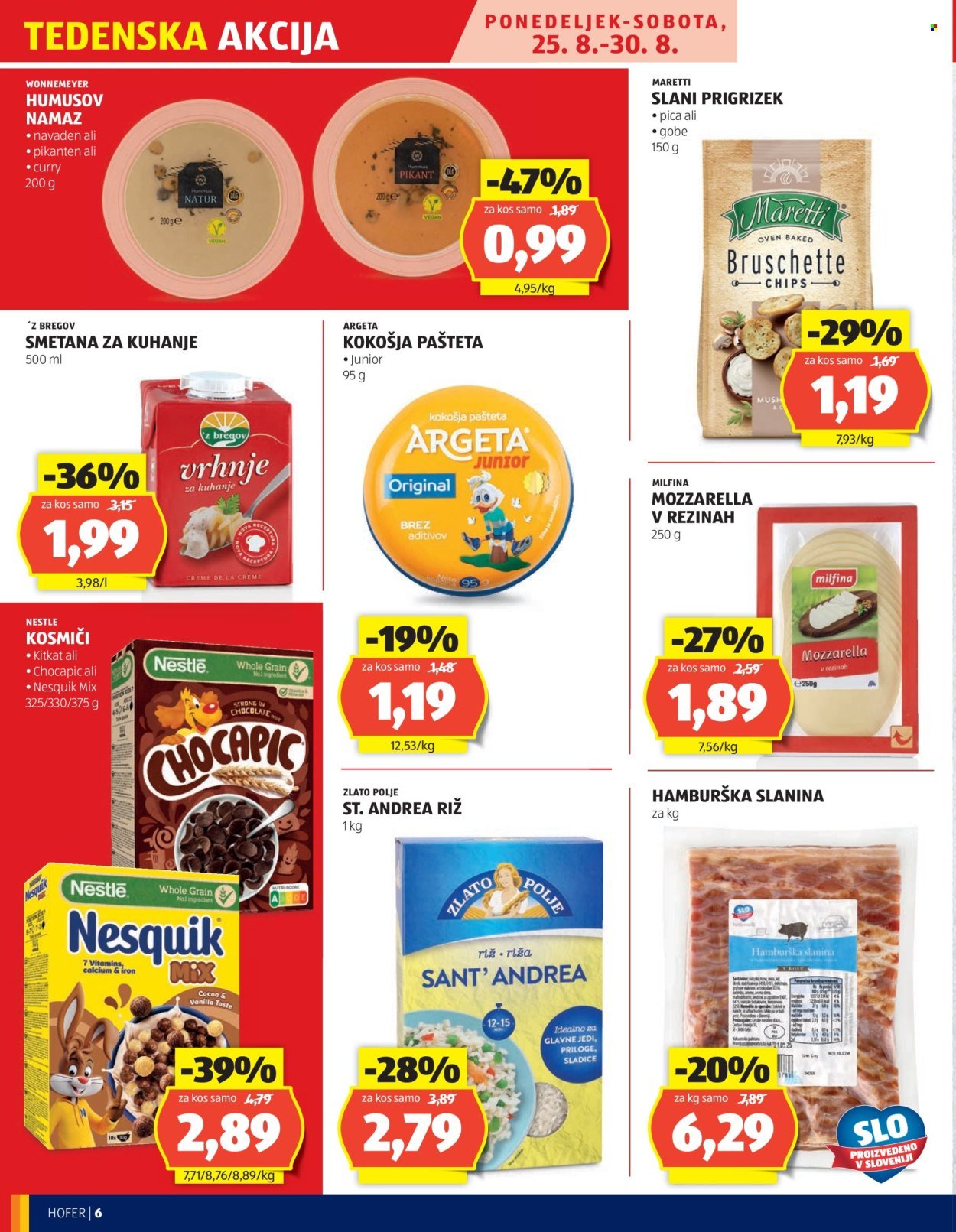 HOFER katalog - Od četrtka, 21. 8. 2025 (2025-08-21 - 2025-08-30)